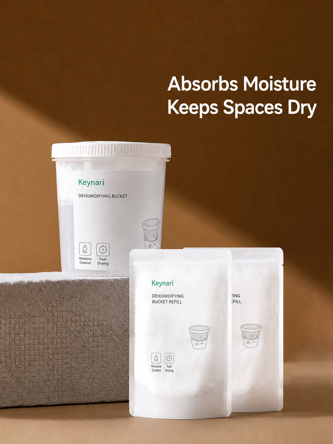 Reusable Dehumidifying Bucket