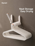 Foldable Anti-Drop Wall-Mounted Hanger Organizer