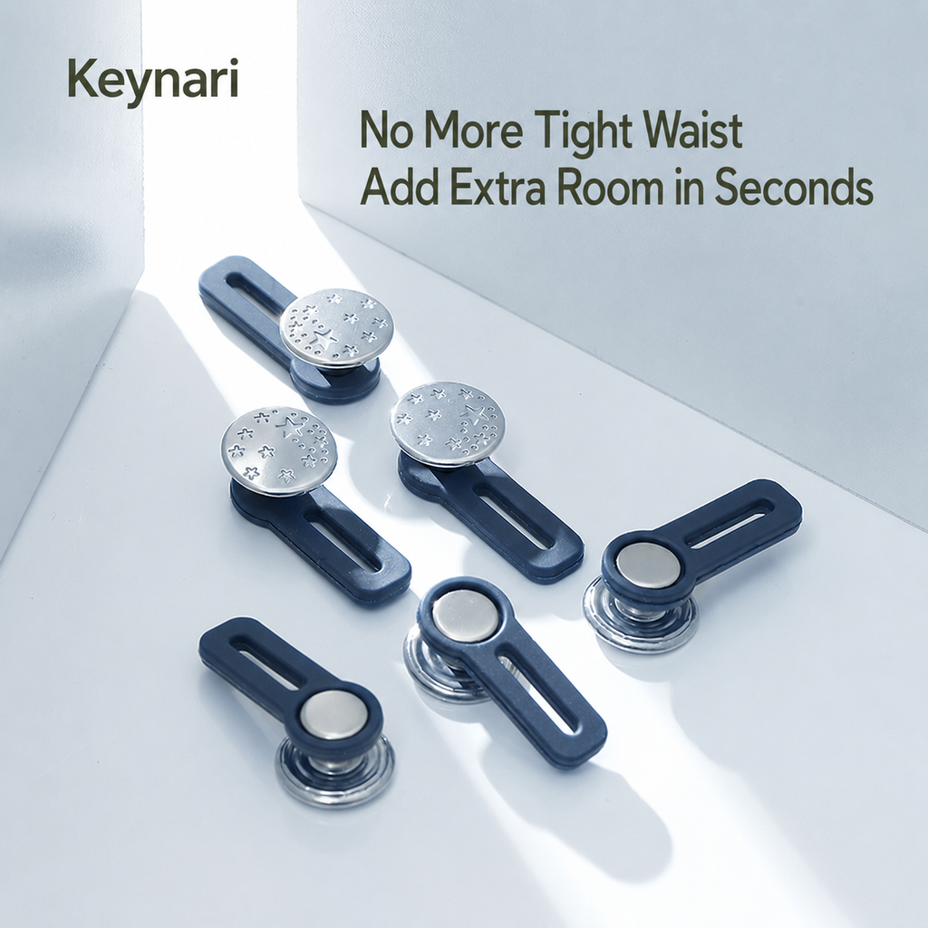 Adjustable Waist Extender Buttons – Instant Extra Room