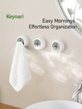 No-Drill Push-In Towel Hook