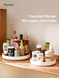 360° Rotating Spice Rack – Organized Kitchen Storage