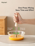 Bird-Shaped One-Press Egg Whisk – Quick Mixing