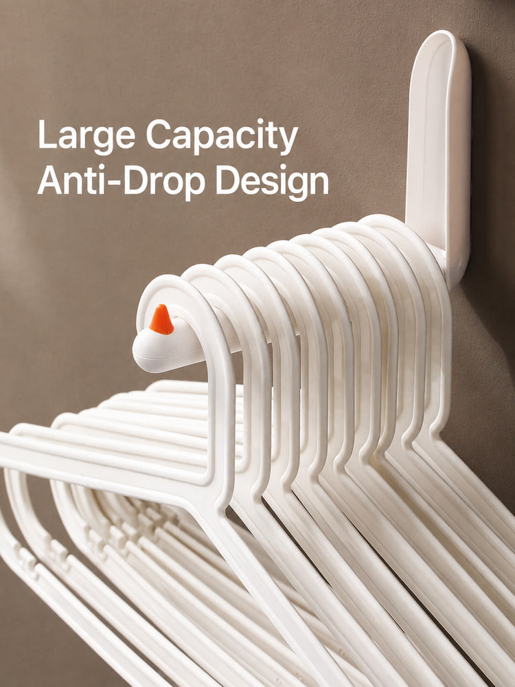 Foldable Anti-Drop Wall-Mounted Hanger Organizer