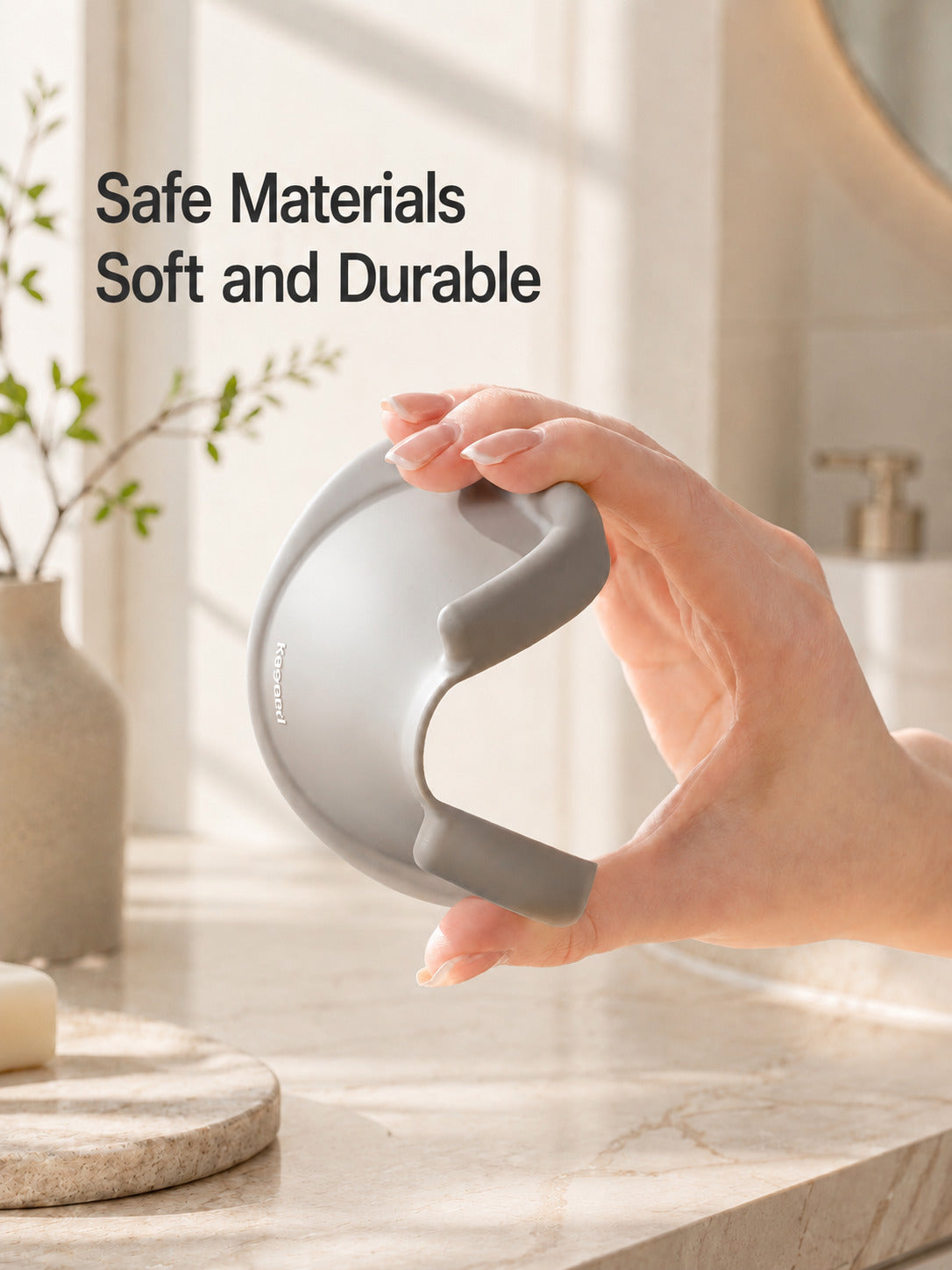 Self-Draining Soap Dish