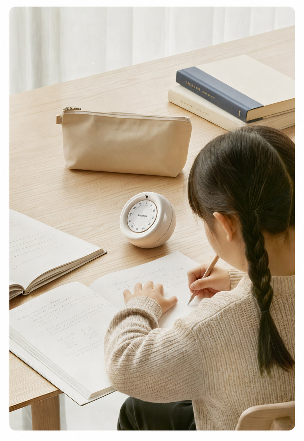 Mechanical Magnetic Kitchen Timer for Cooking