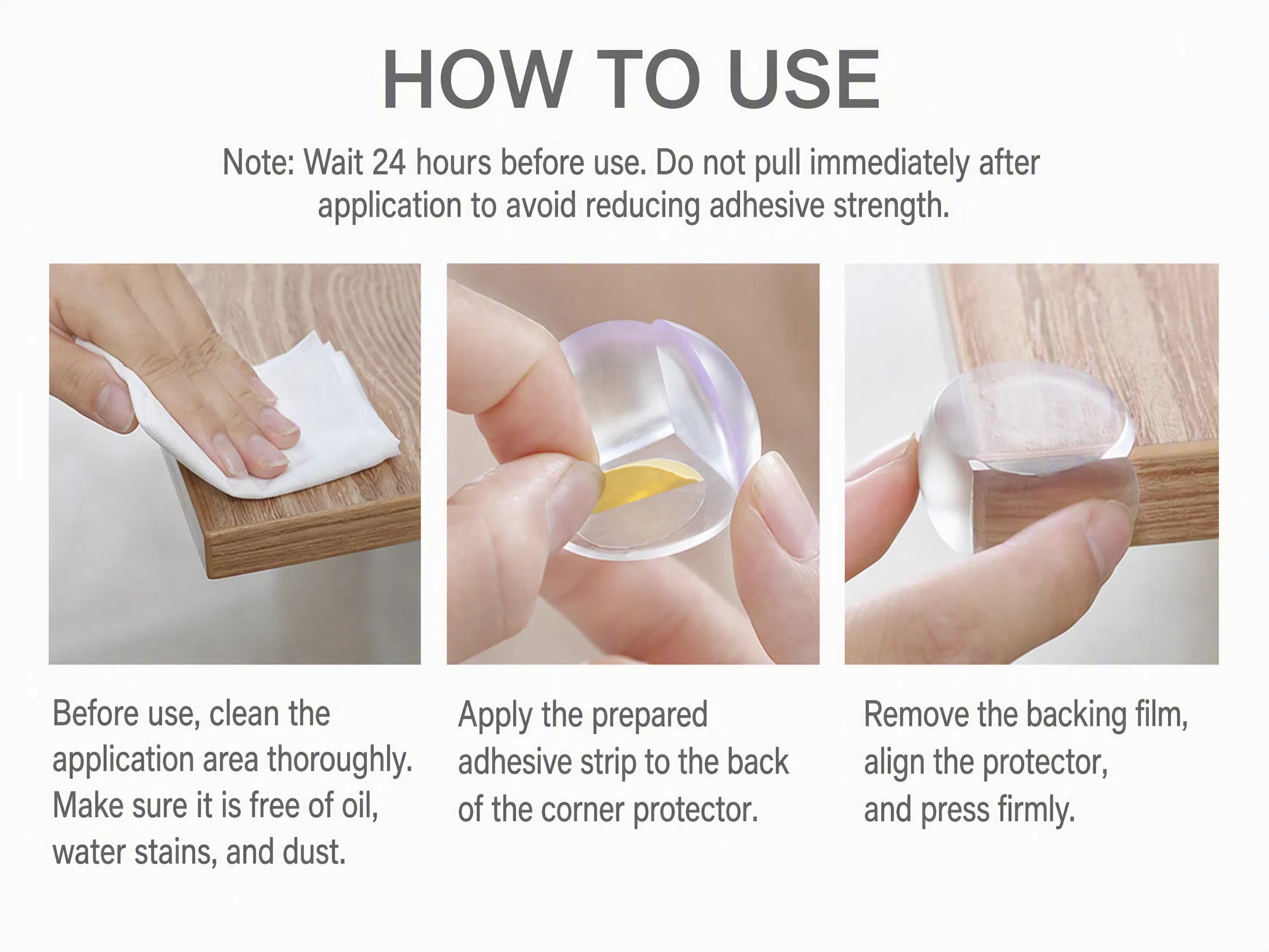 High QualityTransparent Corner Edge Protector