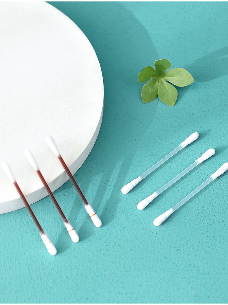 Portable Double-Ended Iodine Alcohol Disinfecting Swab Sticks