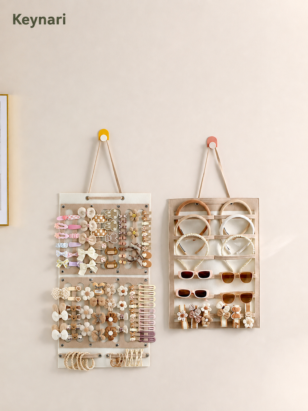 Wall-Mounted Hair Accessory Organizer main image 1