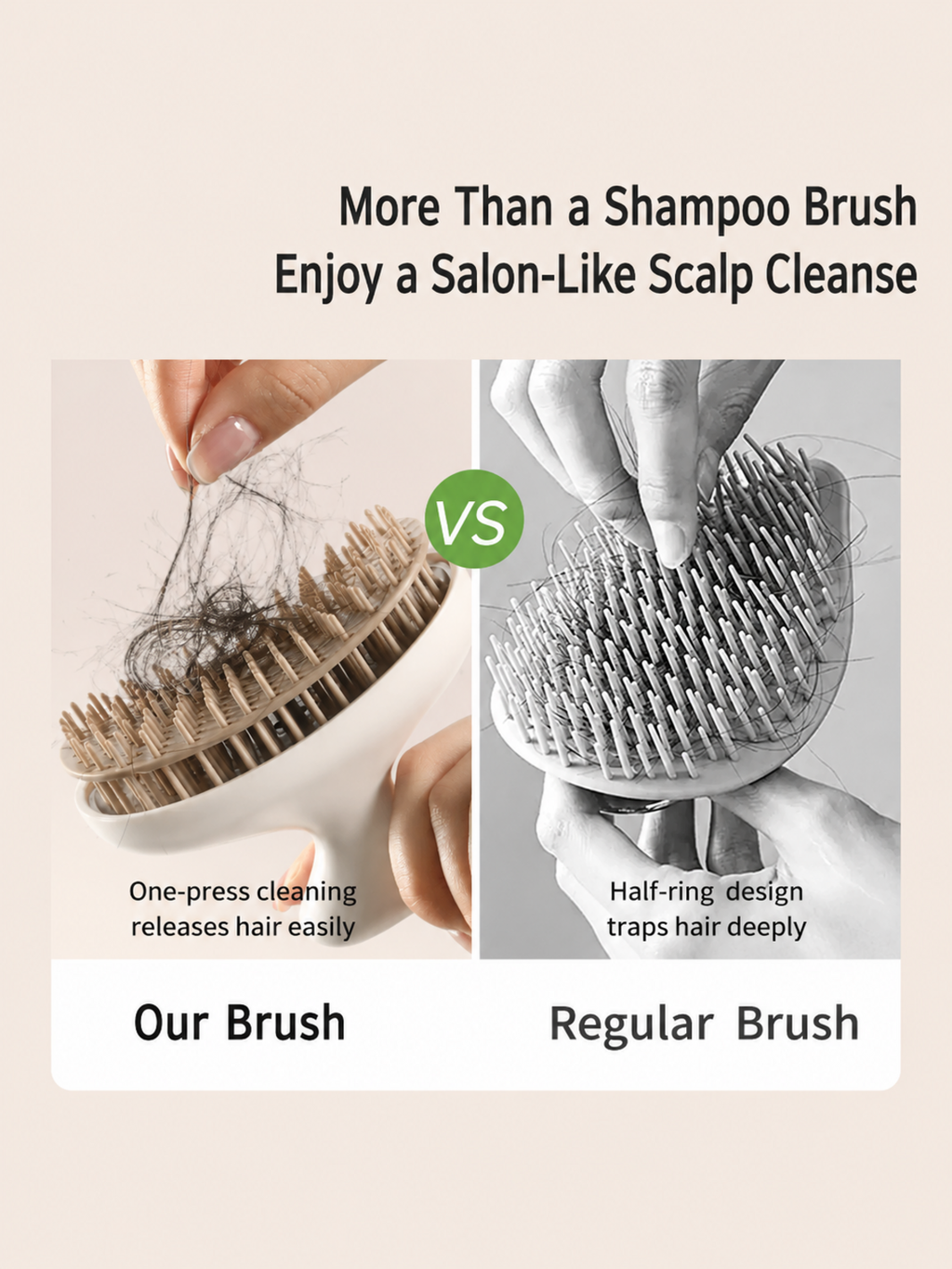 Scalp Massage Shampoo Brush