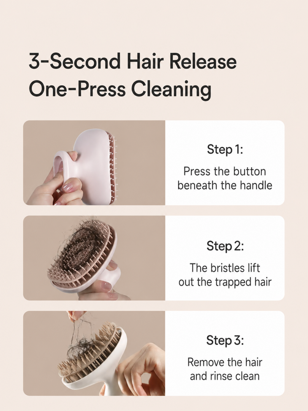 Scalp Massage Shampoo Brush
