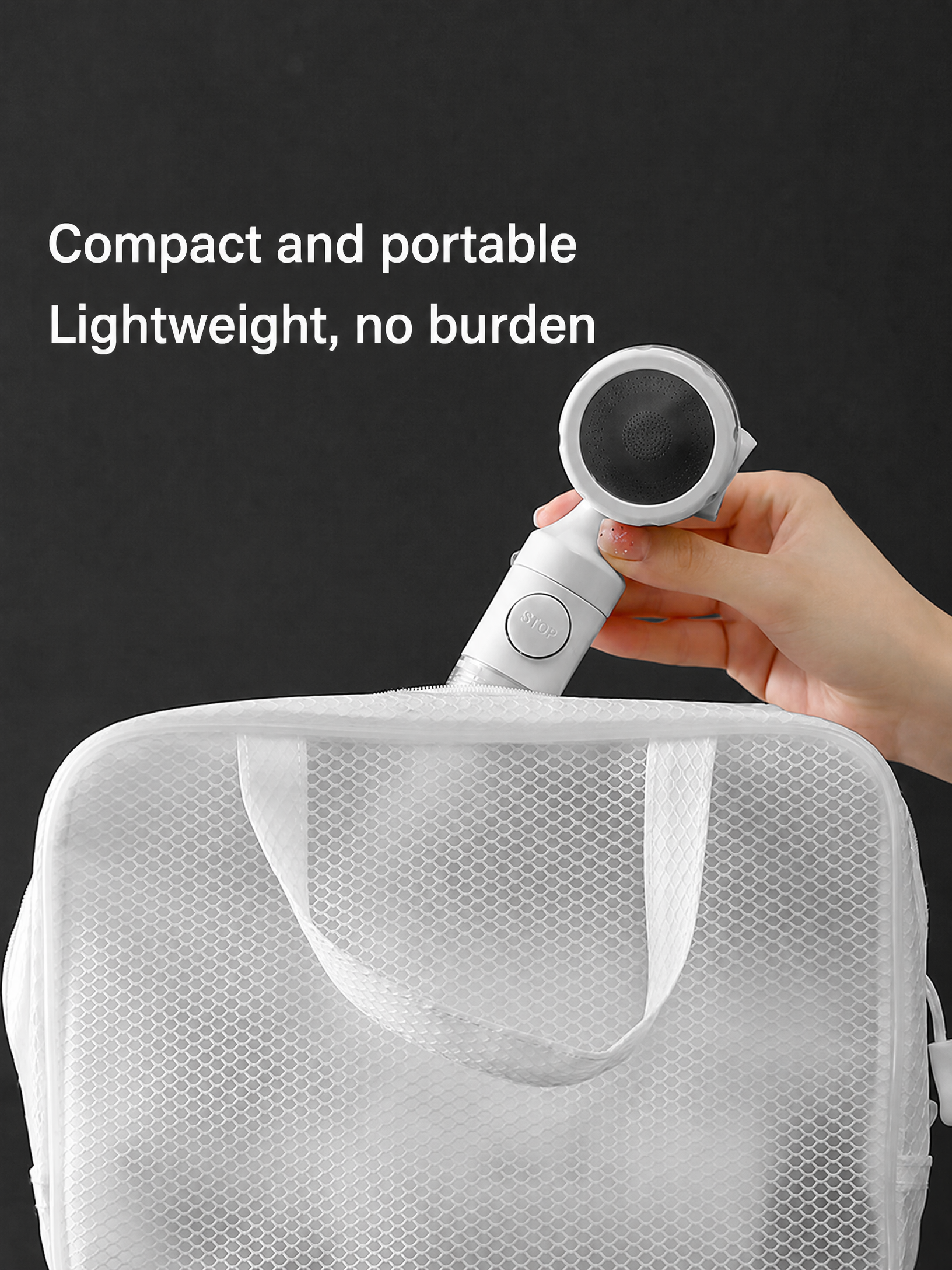 Portable Filtered Shower Head