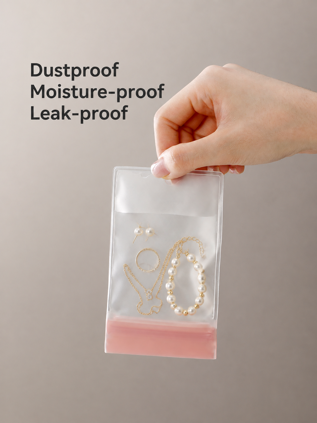 Anti-Oxidation Jewelry Storage Pouches – 5-Piece Set