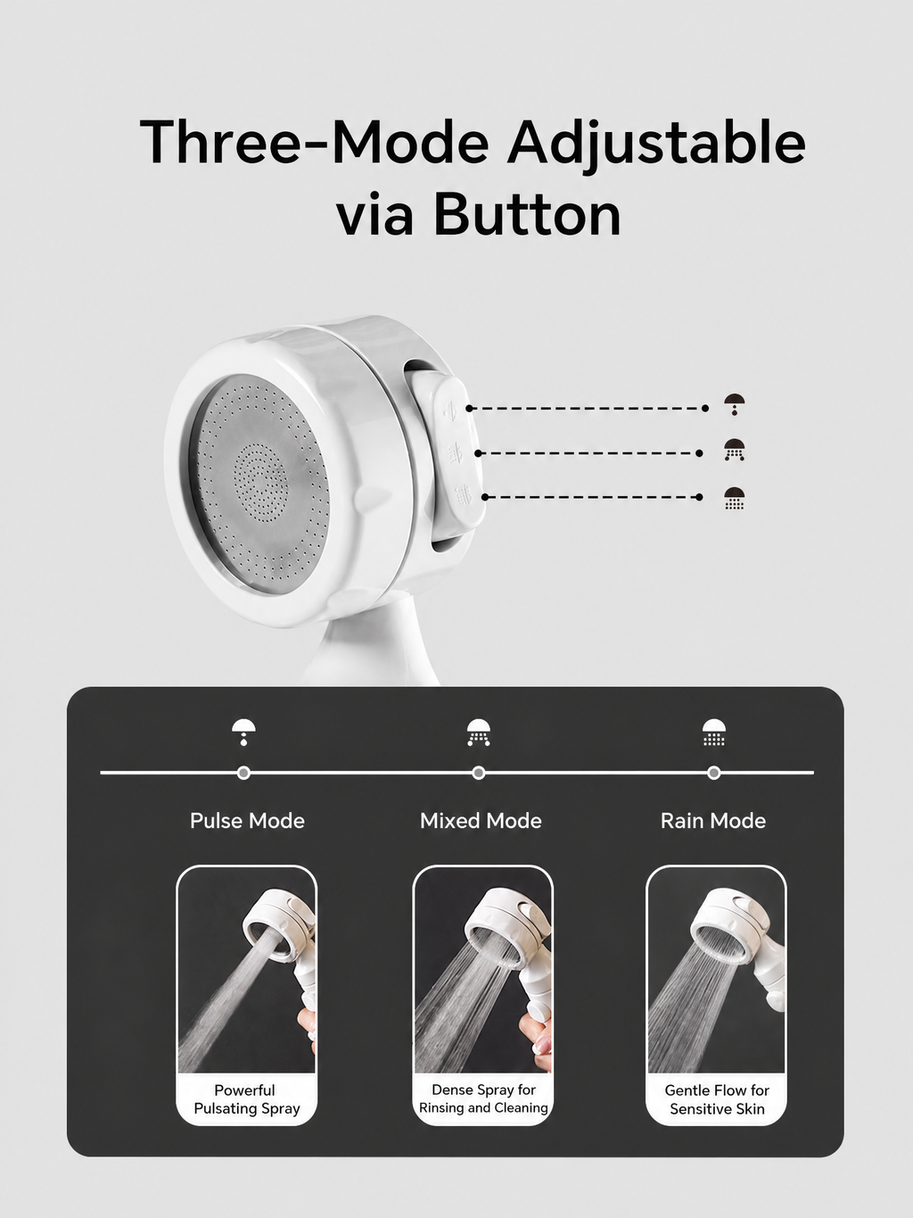 Portable Filtered Shower Head